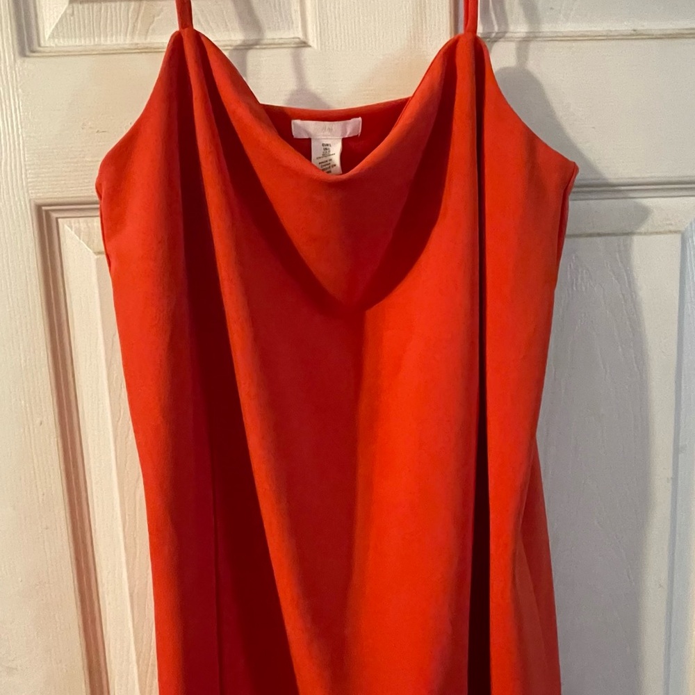 H&M orange dress